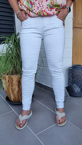 Jeans "Fiona" Weiß