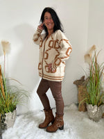 Lade das Bild in den Galerie-Viewer, Strickjacke &quot;Badu&quot;
