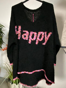 Strickpullover "Happy"