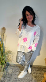 Lade das Bild in den Galerie-Viewer, Strickpullover &quot;Klee&quot;
