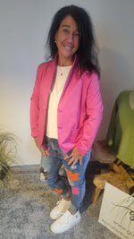 Lade das Bild in den Galerie-Viewer, Jacke/Blazer &quot;Bille&quot; pink
