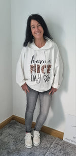 Lade das Bild in den Galerie-Viewer, Sweatshirt &quot;Have a nice Day&quot;
