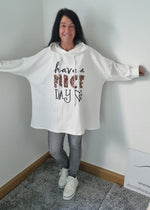 Lade das Bild in den Galerie-Viewer, Sweatshirt &quot;Have a nice Day&quot;
