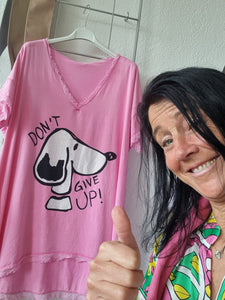 T-Shirt "Don´t give up" 45% reduziert !!!