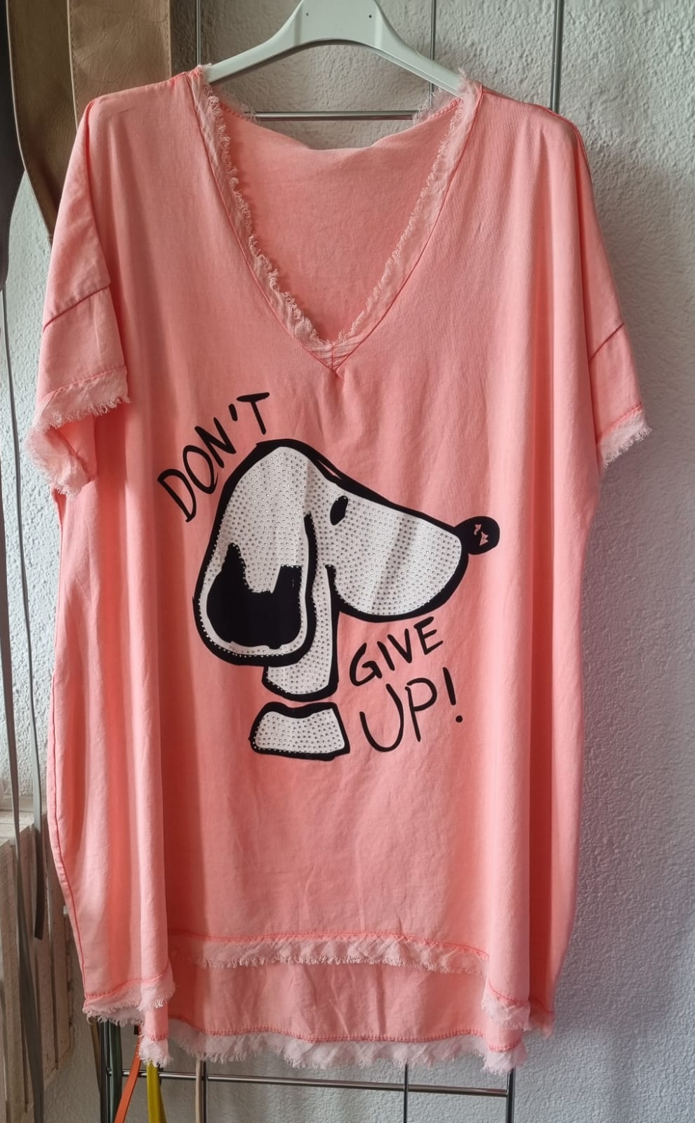 T-Shirt "Don´t give up" 45% reduziert !!!