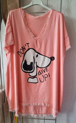 Lade das Bild in den Galerie-Viewer, T-Shirt &quot;Don´t give up&quot; 45% reduziert !!!
