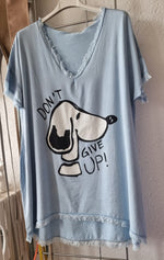 Lade das Bild in den Galerie-Viewer, T-Shirt &quot;Don´t give up&quot; 45% reduziert !!!
