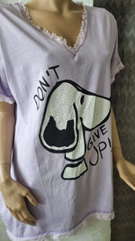 Lade das Bild in den Galerie-Viewer, T-Shirt &quot;Don´t give up&quot; 45% reduziert !!!
