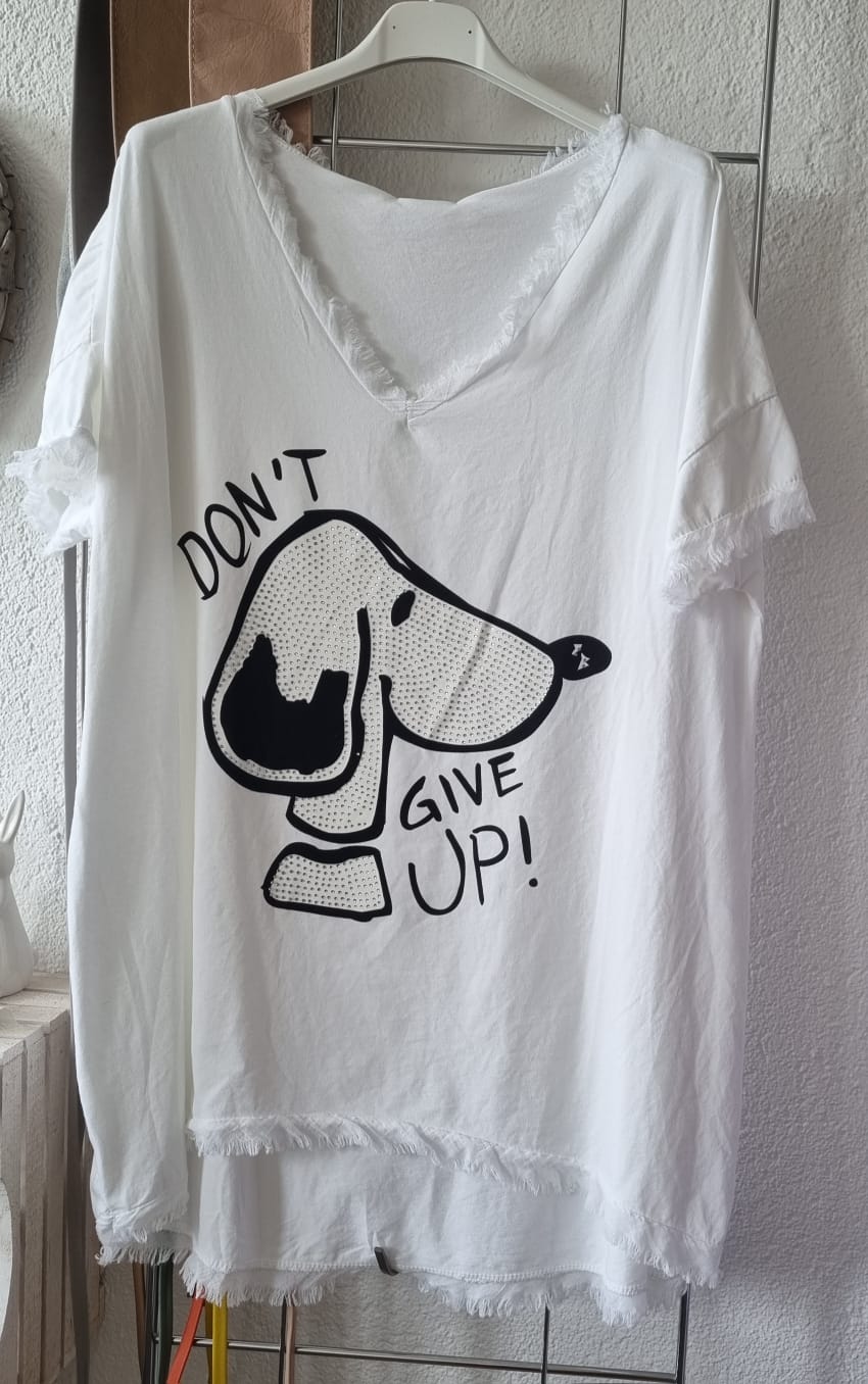 T-Shirt "Don´t give up" 45% reduziert !!!