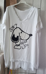 Lade das Bild in den Galerie-Viewer, T-Shirt &quot;Don´t give up&quot; 45% reduziert !!!
