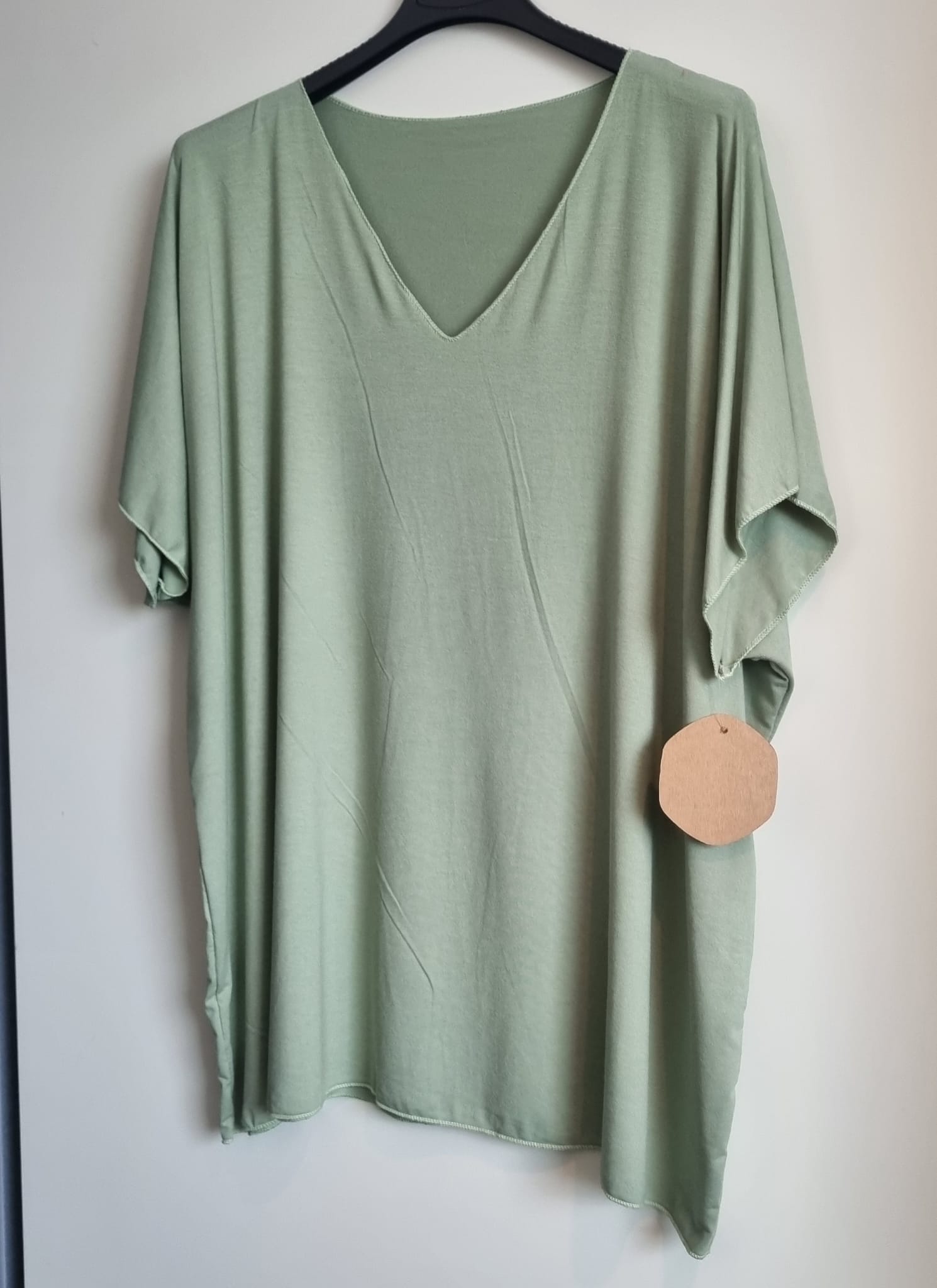 Basic T-Shirt Happy Size bis Gr. 44/46 verschiedene Farben