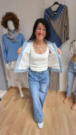 Lade das Bild in den Galerie-Viewer, Jeans &quot;Malu&quot;
