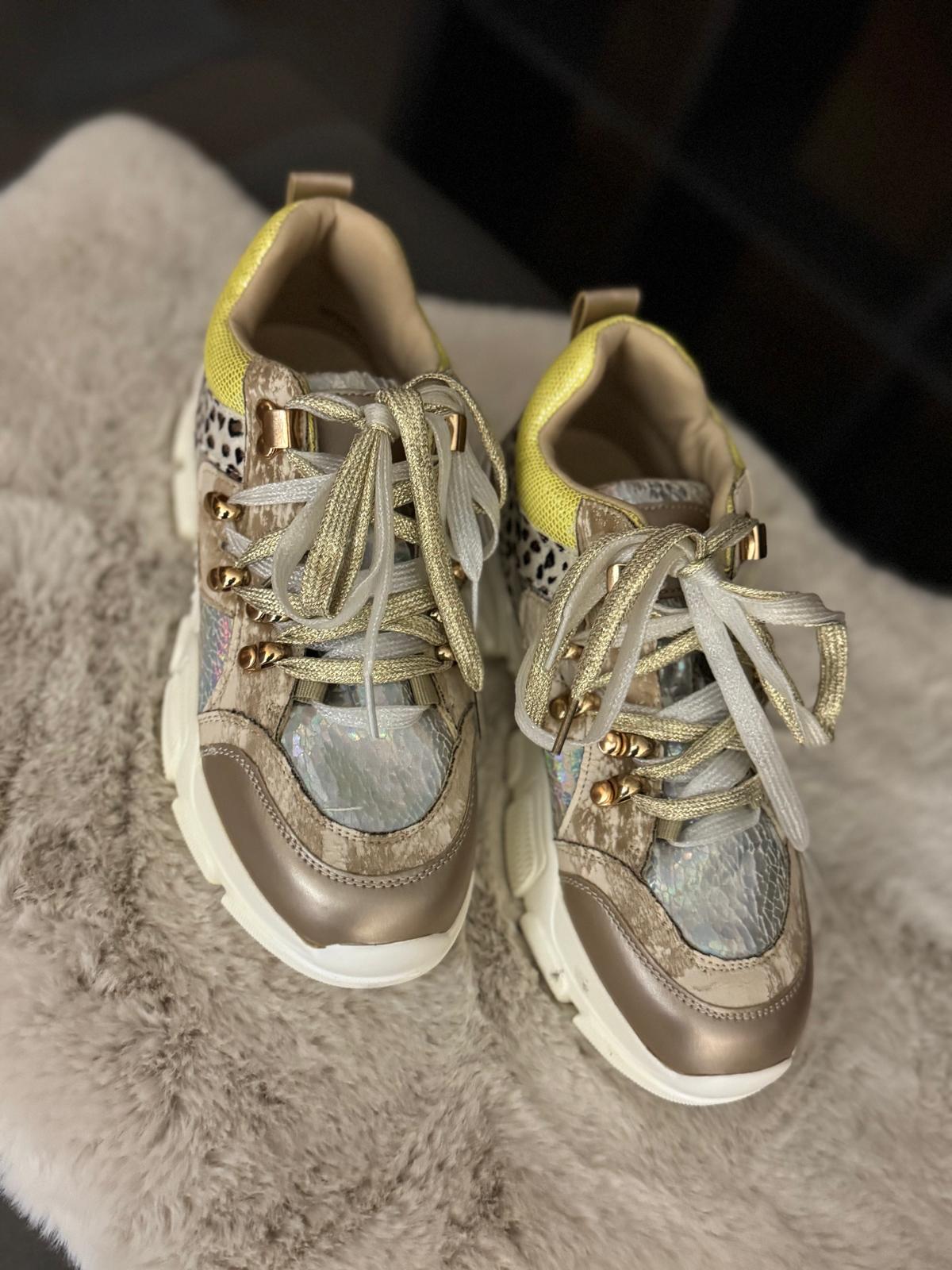 Sneaker Leo-Gold Gr. 36