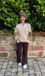 Lade das Bild in den Galerie-Viewer, Jeans Schoko WL Gr. 34-42
