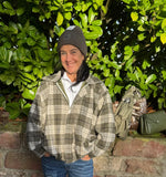 Lade das Bild in den Galerie-Viewer, Blousonjacke Karo
