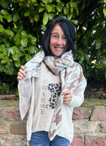 Lade das Bild in den Galerie-Viewer, Schal Hahnentritt
