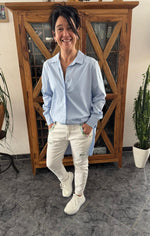 Lade das Bild in den Galerie-Viewer, Bluse "Adea" Hellblau XS-XXL
