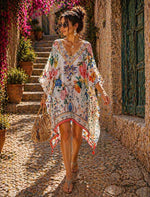 Lade das Bild in den Galerie-Viewer, Tunika Boho Bommel
