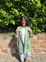 Lade das Bild in den Galerie-Viewer, Oversize Jacke Lindgrün
