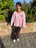 Lade das Bild in den Galerie-Viewer, Sweatshirt "SMILE"

