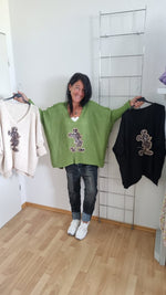 Lade das Bild in den Galerie-Viewer, Strickpullover &quot;Mickey Leo&quot;
