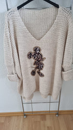 Lade das Bild in den Galerie-Viewer, Strickpullover &quot;Mickey Leo&quot;
