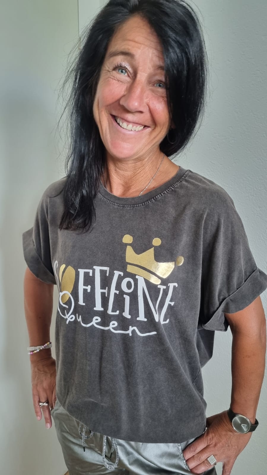 T-Shirt "Coffeeine Queen"