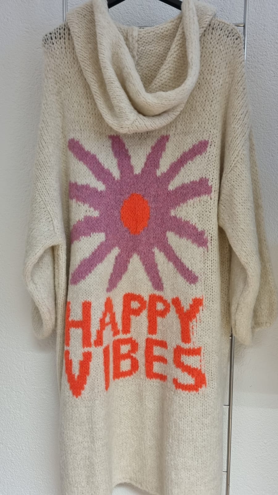 Strickjacke "Happy Vibes"