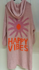 Lade das Bild in den Galerie-Viewer, Strickjacke &quot;Happy Vibes&quot;
