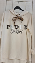 Lade das Bild in den Galerie-Viewer, Hoodie &quot; Proud of myself&quot;
