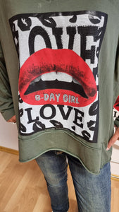 Langarmshirt "B Day Girl"