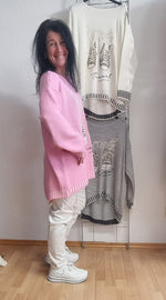 Lade das Bild in den Galerie-Viewer, Strickpullover &quot;Love Travel&quot;
