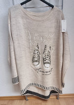 Lade das Bild in den Galerie-Viewer, Strickpullover &quot;Love Travel&quot;
