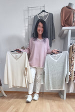 Lade das Bild in den Galerie-Viewer, Pullover &quot;Cashmere Blend&quot;
