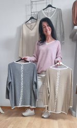 Lade das Bild in den Galerie-Viewer, Pullover &quot;Cashmere Blend&quot;
