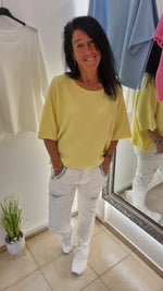 Lade das Bild in den Galerie-Viewer, Jeans &quot;White Summer&quot;
