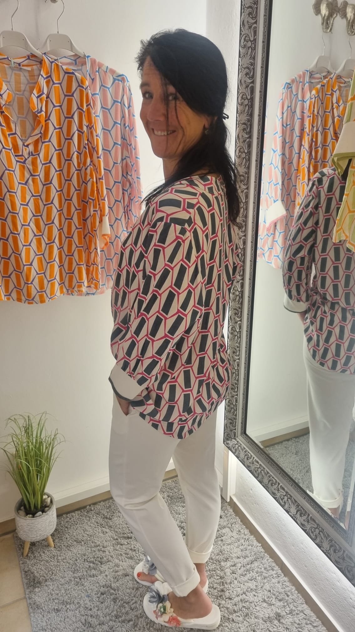 Bluse "Raute"