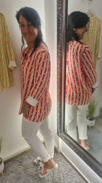 Lade das Bild in den Galerie-Viewer, Bluse &quot;Raute&quot;

