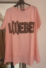 Lade das Bild in den Galerie-Viewer, T-Shirt &quot;L(I)EBE!
