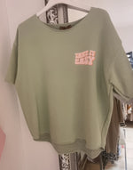 Lade das Bild in den Galerie-Viewer, Sweat Take it easy kurzarm
