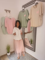 Lade das Bild in den Galerie-Viewer, Sweat Take it easy kurzarm

