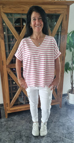 Lade das Bild in den Galerie-Viewer, T-Shirt gestreift
