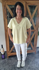 Lade das Bild in den Galerie-Viewer, T-Shirt gestreift

