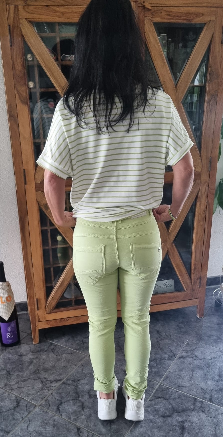 Jeans Leni  "Eukalyptus"