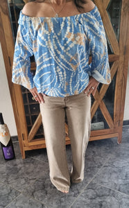 Jeans "Sandy" weites Bein