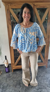Jeans "Sandy" weites Bein