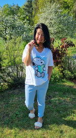 Lade das Bild in den Galerie-Viewer, T-Shirt &quot;Snoopy Herz&quot;

