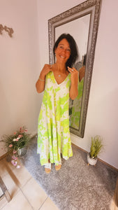 Maxi Kleid Neon