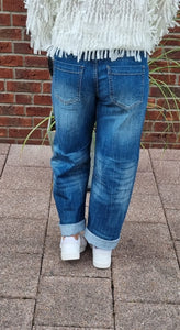 Balloon-Jeans Blue Denim