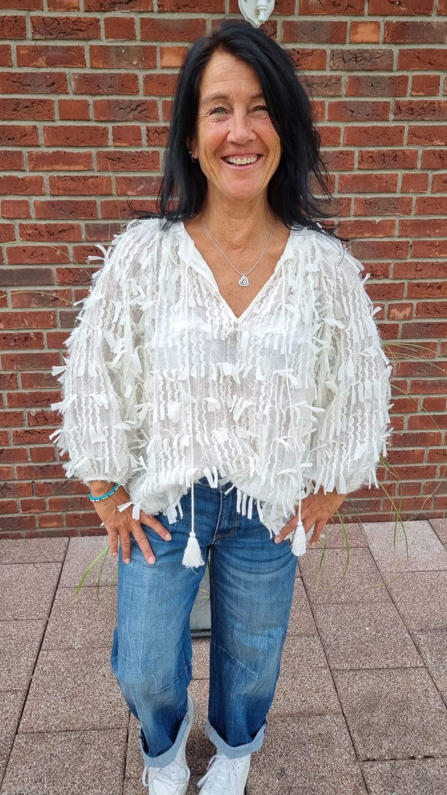 Balloon-Jeans Blue Denim